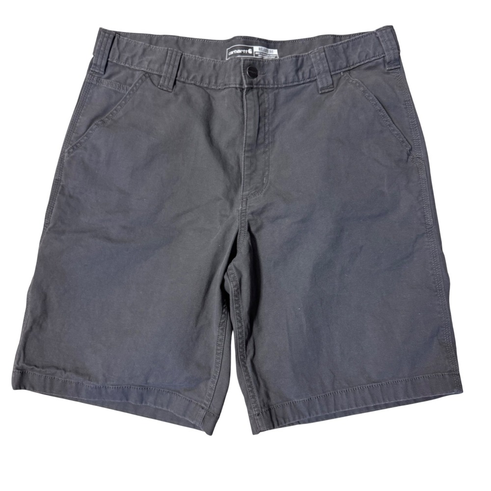 Carhartt Relaxed Fit Gray Work Shorts Size‎ 36 Utility Outdoor Casual